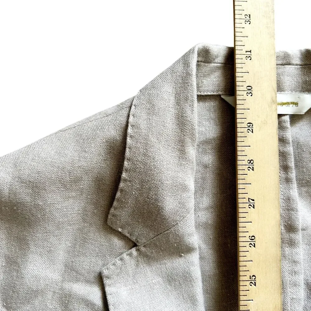 Banana Republic Heritage Collection Ivory Linen Expedition Blazer Men’s Sz 44R